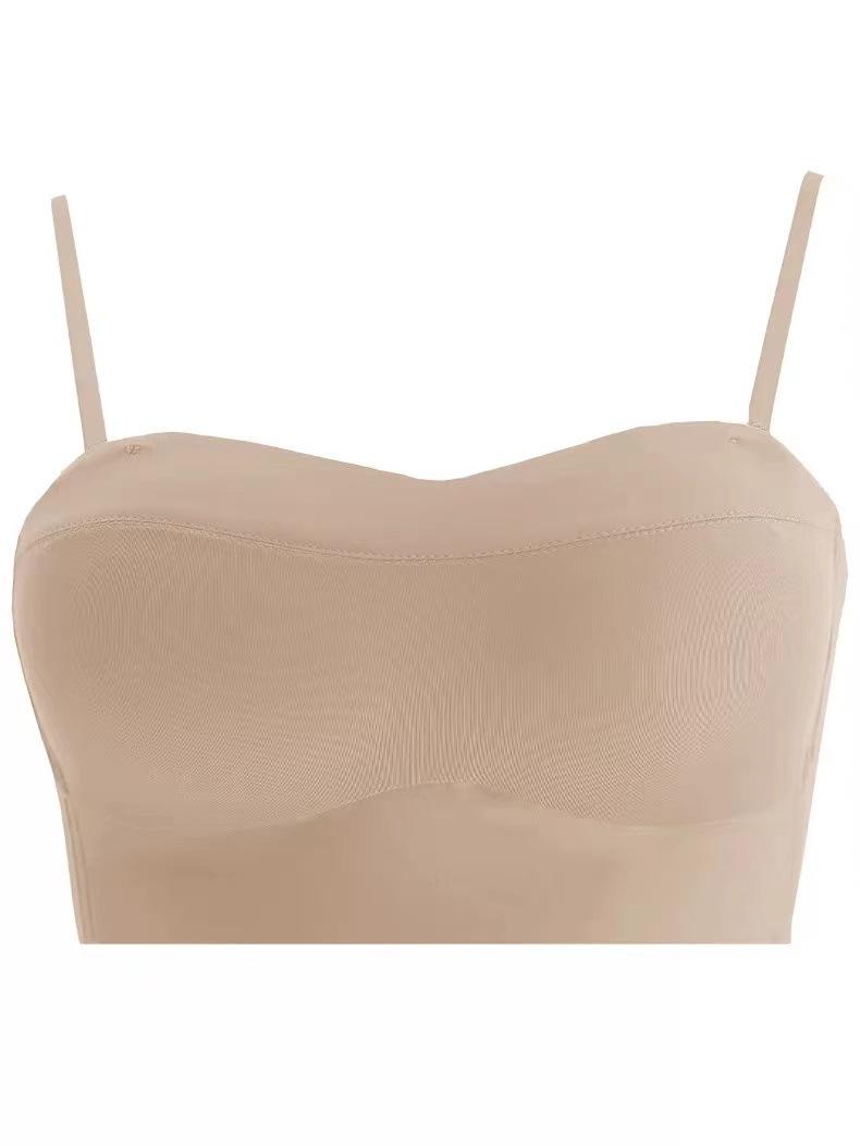 

верхня білизна без бретелей, жіноча літня білизна, великі груди, невеликі тонкі фасони, зібрані, нелегкі, нековзні, невидима кришка для бюстгальтера, що обгортає груди 85AB