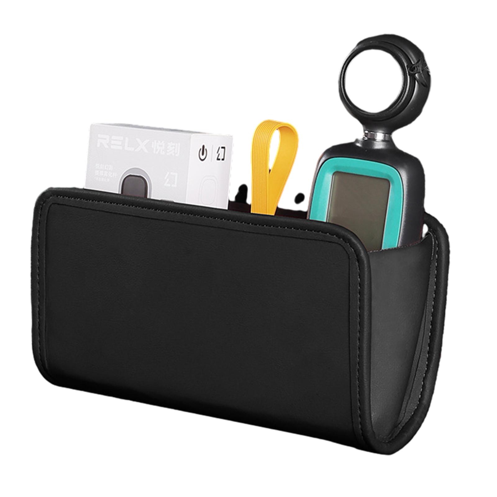 

Многофункциональный дверной ящик для хранения вещей в автомобиле Сумка для мелочей Ящик для хранения мобильных телефонов Сумка для хранения Принадлежности для салона автомобиля чёрный