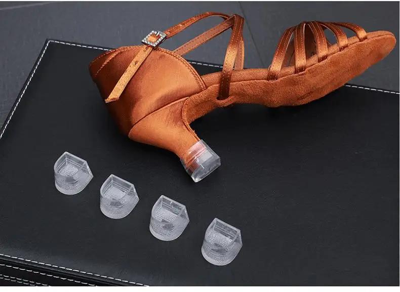 2/20pcs Silicone Heel Protectors Stoppers Latin Stiletto Dancing Covers Antislip High Heeler Bridal Wedding Shoes Accessories