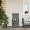 VidaXL Garden Storage Box Anthracite Solid Fir Wood 364750