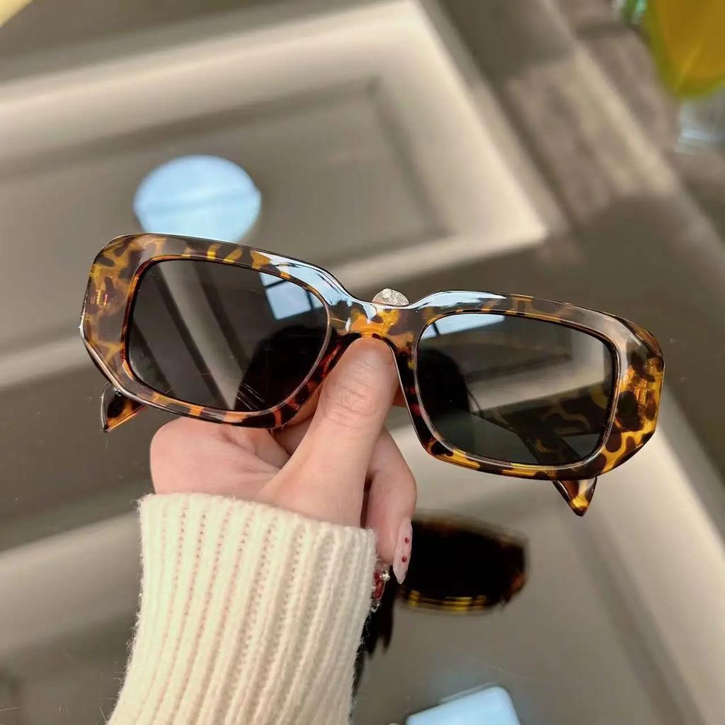 Vintage Square Sunglasses Women Luxury Brand Designer Sun Glasses Female Retro Black Frame Punk Fashion Driver