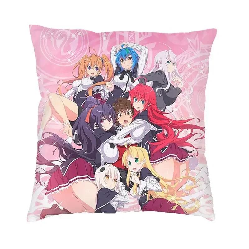 

Сексуальная девушка Риас Гремори High School DxD Подушка Чехол 45x45 Главная Декоративная 3D Печать Наволочка для дивана Две Стороны 45x45cm