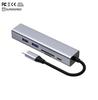 Fabrik USB-Hub 6 in 1 HDMI-Hub USB C auf 2x USB 3.0 PD Schnellladung SD/TF-Kartenleser RJ45(1000Mbps)  Hub-Dockingstation