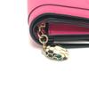 BVLGARI 288858 Serpenti Wallet Mini Wallet Trifold wallet Leather pink/Black