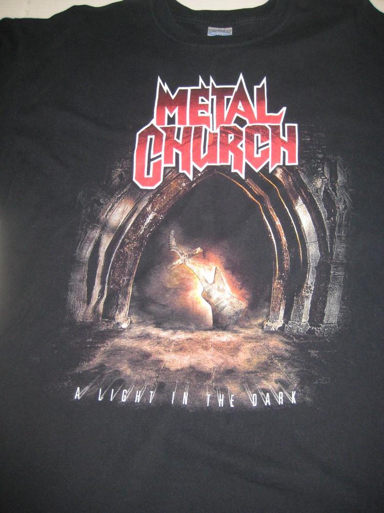 

Metal Church A Light In Dark 2026 Tour Shirt Men#039s S5XL NZ1643 Unisex T-Shirt XXXXL