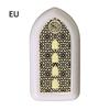 Wall Socket UK/EU Quran Player Multi-color Portable Wall Mount Speaker Mini Interactive LED Atmosphere Light Muslim Daily Pray