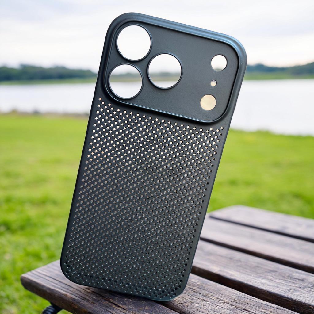 New Breathable IPhone17promax Ice Sensitive Anti Fingerprint Cooling Phone Case Suitable for Apple PP Protection Case