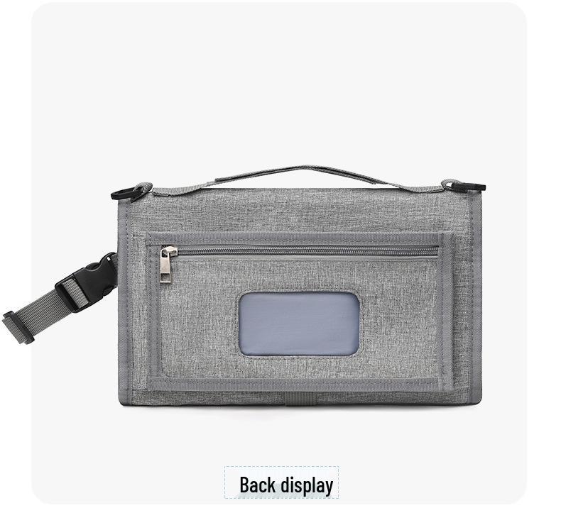 Portable Waterproof Multifunctional Diaper Bag: Lightweight, Leakproof, Foldable Pad for Travel