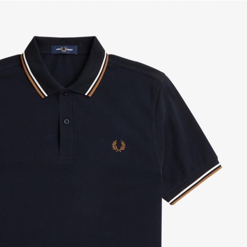 Fred Perry [m3600] Twin Tip Fred Perry Shirt  U86  Afpm2413600 U86