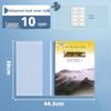 Self-Adhesive Transparent Book Sleeve: Waterproof, No-Cut Wrapping Film for Primary & Secondary Students - Fits 16K/A4/32K