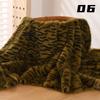 50*160cm Imitation Mink Fur Fabric High-grade Printing Plush Fur Fabric For DIY Sewing Garment Doll Clothes Carpets Photo Props