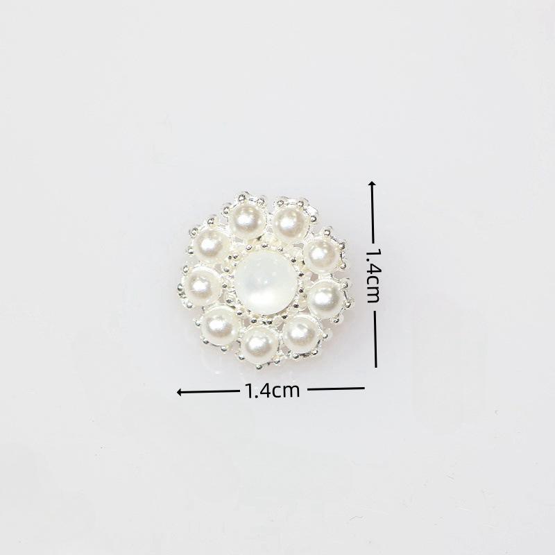 Non-slip Button Underbutton Removable Adjustable No-stitch Button No-stitch Pearl Button Shirt Decorative Brooch Button