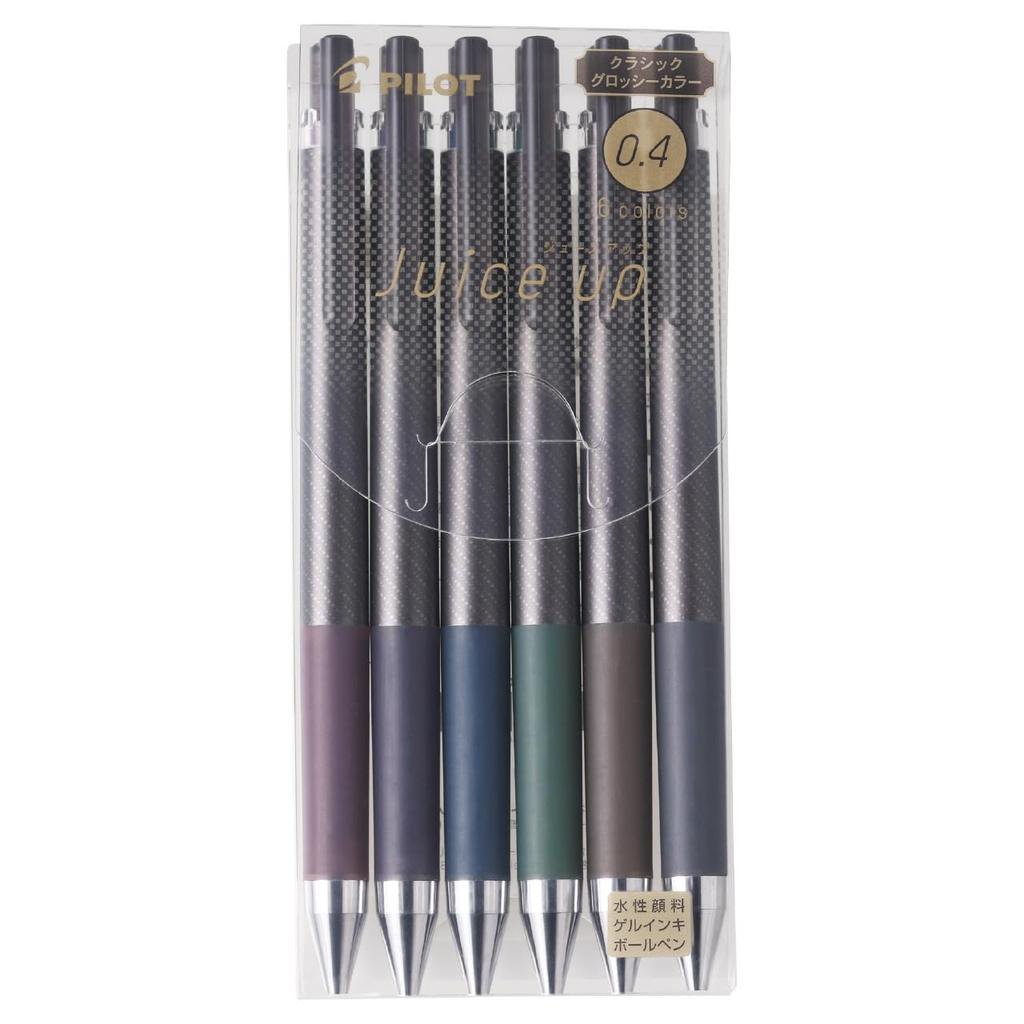 Bolígrafo de gel Pilot Juice Up 0,4 Classic Glossy Color 6 colores LJP120S46CCG