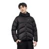 Li Ning Fitness Series Sports Leisure Warm Solid Color Simple Hooded Down Jacket Men Jackets Black AYMU561-6