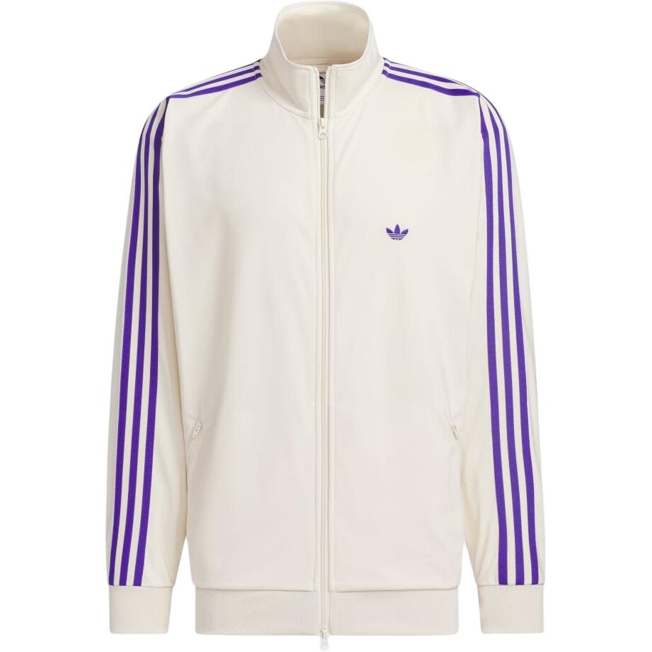 

Adidas Originals Бекенбауер Спортивний костюм Aw24 Unitefit Для вулиці Повсякденна куртка на блискавці Унісекс куртка Magic-White Energy-Ink JD5269 XL