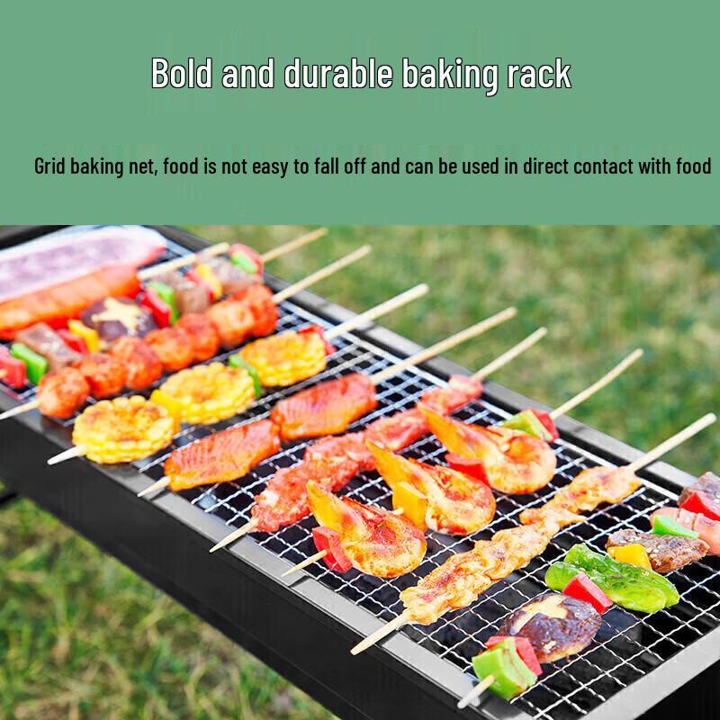 ShangKaoJia Portable Foldable Outdoor Charcoal BBQ Grill