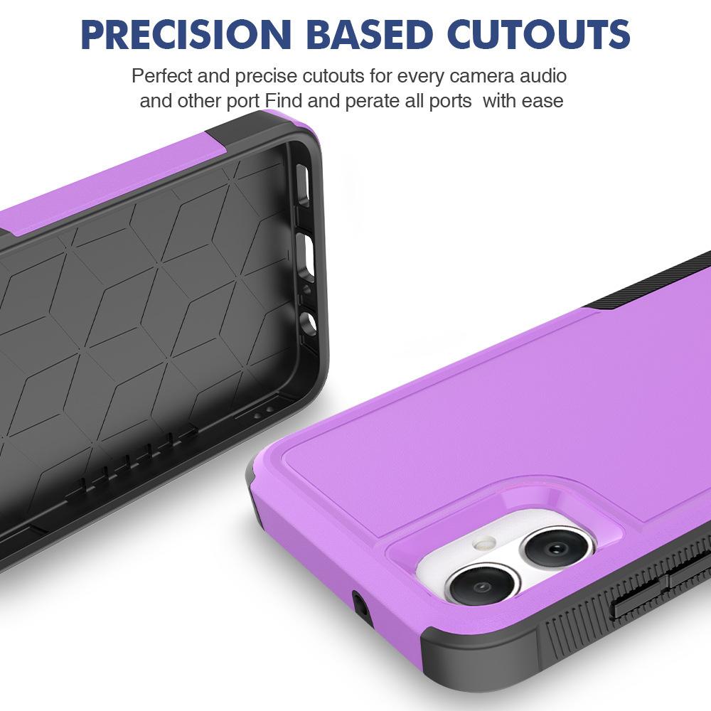 Suitable for Samsung A16 sailing mobile phone case two-in-one three-star S26u contrasting color anti-drop A06 protective case