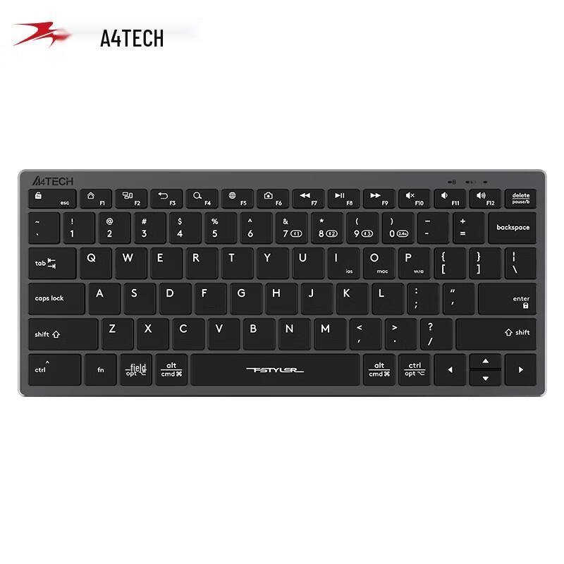 A4Tech FBX51C 78-Key Wireless Bluetooth Silent Keyboard