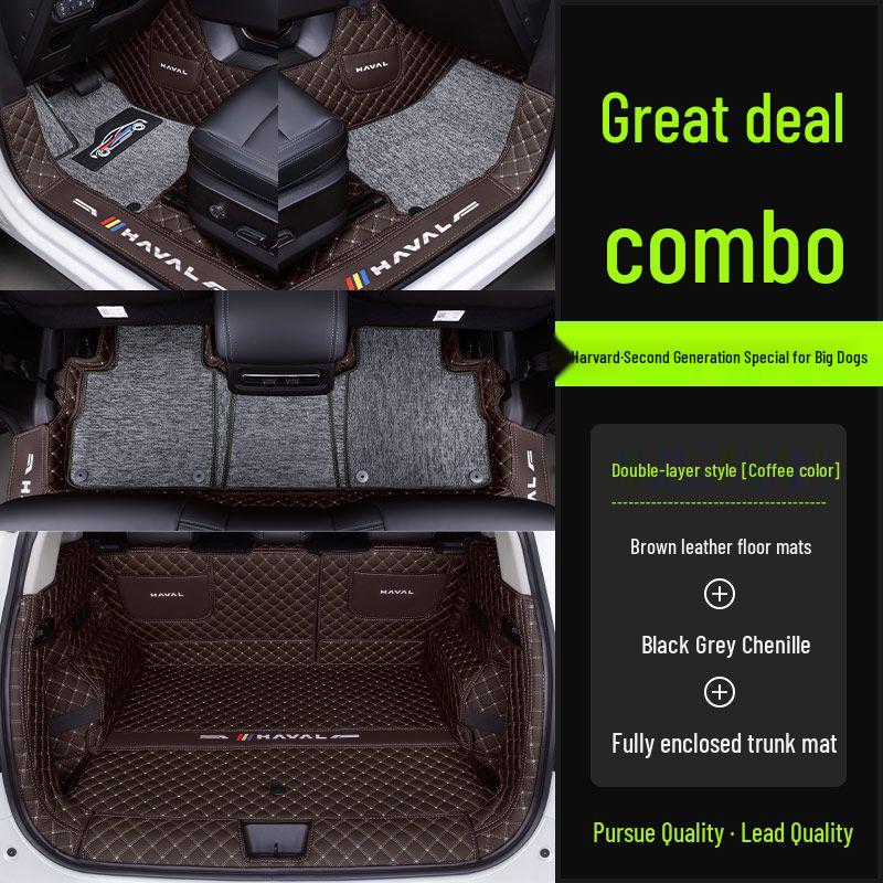 Haval Big Dog 2nd Gen Foot Mats with Special Surround Decor for Border Collie Plus