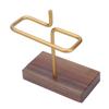 Walnut Coffee Filter Storage Holder Vertical Stand Coffee Filter Container  Coffee Bar Setup