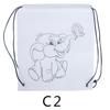 1pc 31.8x27.9cm Blank Drawstring Bags Bulk Reusable Art Craft Kits Birthday Party Small Gifts Classroom Activities & Goodie Bags