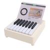 Miniature Piano Desk Calendar Innovative Playable Music Desk Desktop Ornament For   Desks