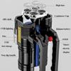 Super Light LED Flashlight COB Side Light USB Recharge Super Bright 4 LED Side Light 4 Modes Flashlight Built-in Battery Outdoor Hunting Camping