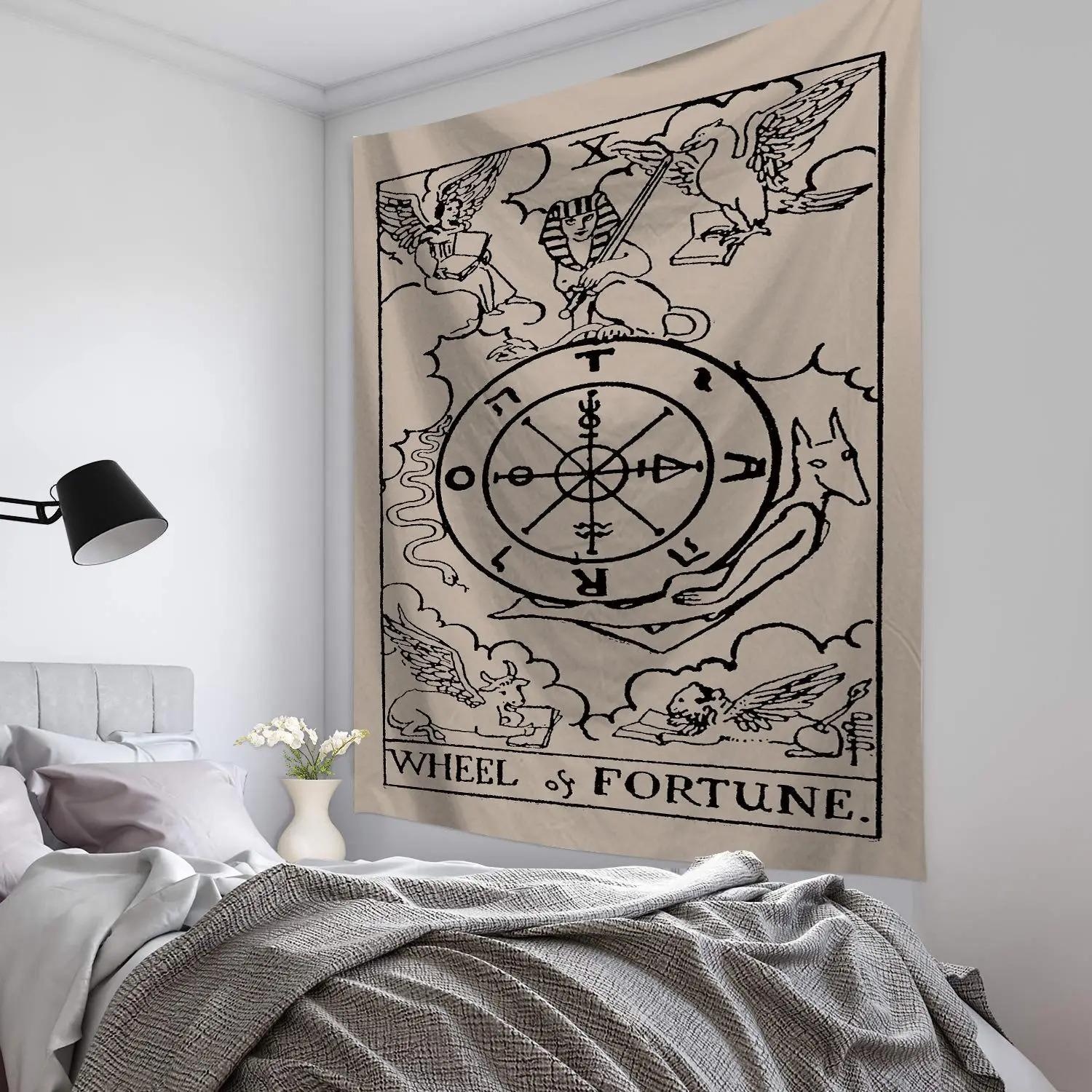 

Taro Scandinavian Ins Style Ink Tapestry Bohemian Style Wall Hanging Bedroom Background Wall Decoration 74x94cm(29x37in)