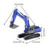 Ornt Alloy Engineering Car Toy Set, Excavator Model, Realistic Diecast Construction Vehicle Toys for Boys Kids Gift