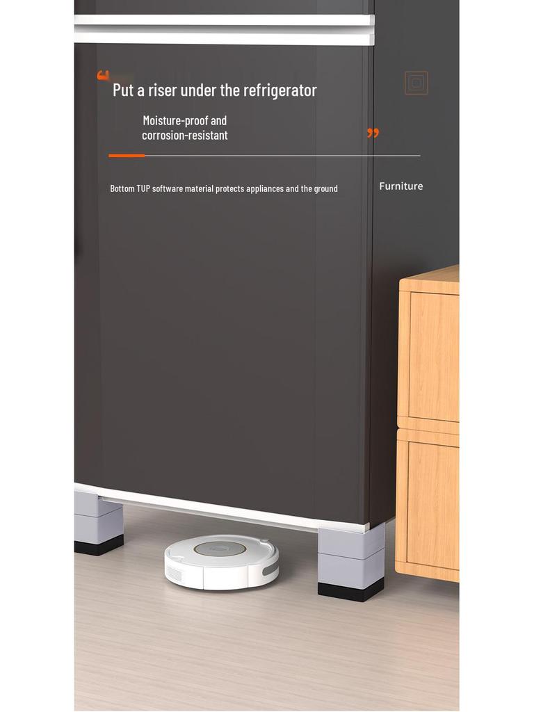 Floor and Furniture Heighteners: Table Leg Raisers & Bed Risers