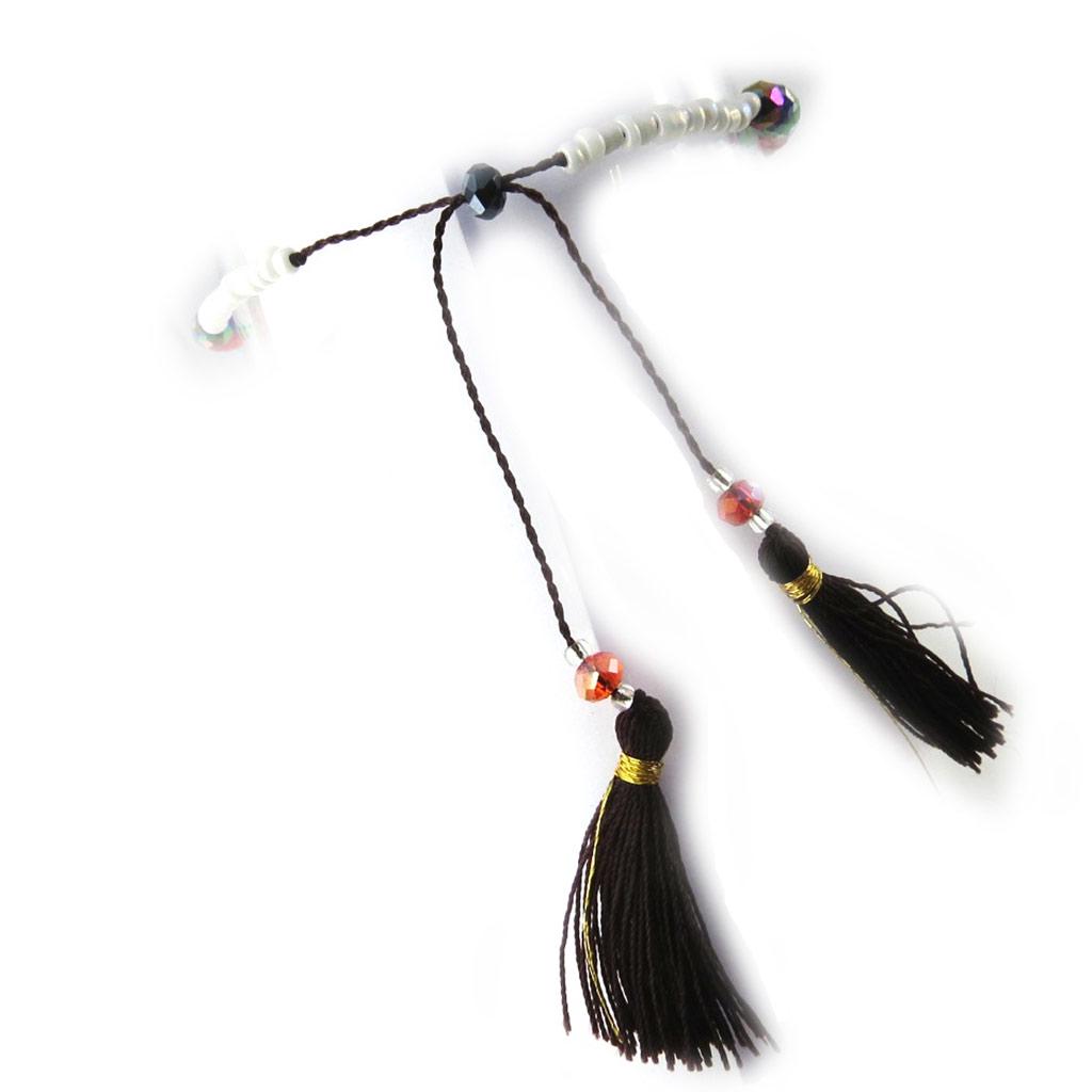 Les Trésors De Lily [N1165] - Multicolored White 'Altai' Ethnic Bracelet