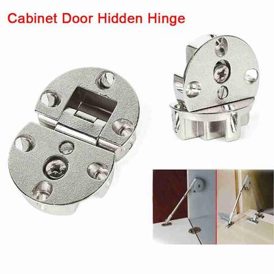 Furniture Invisible Cabinet Door Flap Hidden Hinge Self-Supporting Folding Hinges 90 Degrees