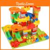 165pcs Classic Marble Run Maze Ball Race Track Building Blocks Set For Endless Fun