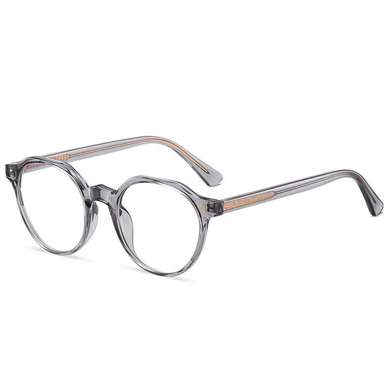 Men'S Square Frame New Style Metal Bow Glasses Frame Flat Top Optical Prescription Eyeglasses Frame With Prescription Insertion