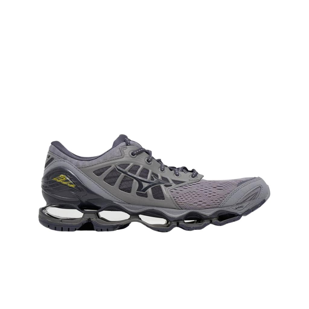 Mizuno X Graphpaper Wave Prophecy 9 Grey Yellow