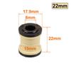 HEPPE Bike Rear Shock Bushing Bike Rear Suspension Shock Absorber DU Bushing 20/22/22.2/25/30/40mm for FOX Rear Shock Absorber
