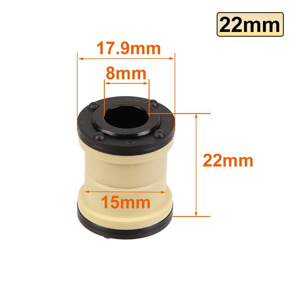 HEPPE Bike Rear Shock Bushing Bike Rear Suspension Shock Absorber DU Bushing 20/22/22.2/25/30/40mm for FOX Rear Shock Absorber