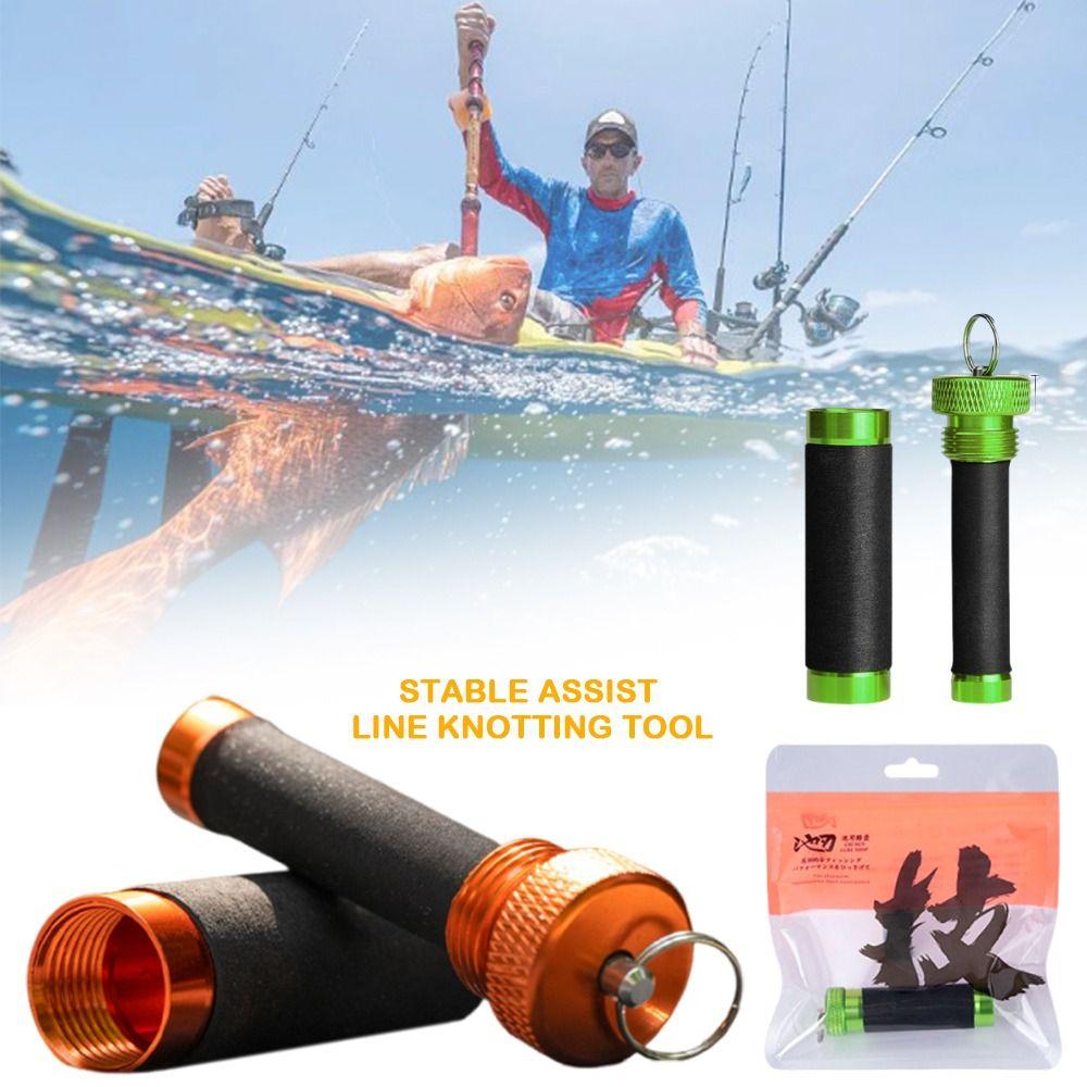 Hanging Bottom Cable Fishing Knot Puller Tool Stable Assist Line Knotting Tool Adults Use