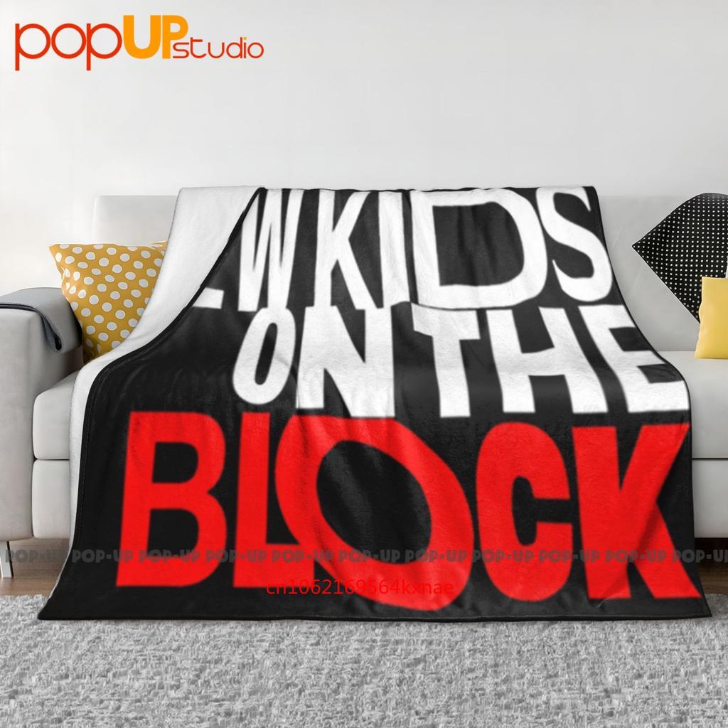 New Newon The Block Logo Ultra-Soft Blanket Quilt Winter Sofa Cover Bed Covers