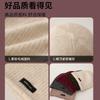 Pile hat women's autumn and winter crimping cold hat retro winter warm knitted hat