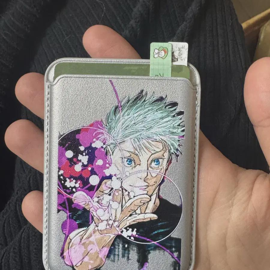 

Jujutsu Kaigen Satoru Muryanggongche Mcsafe Card Wallet Brand New