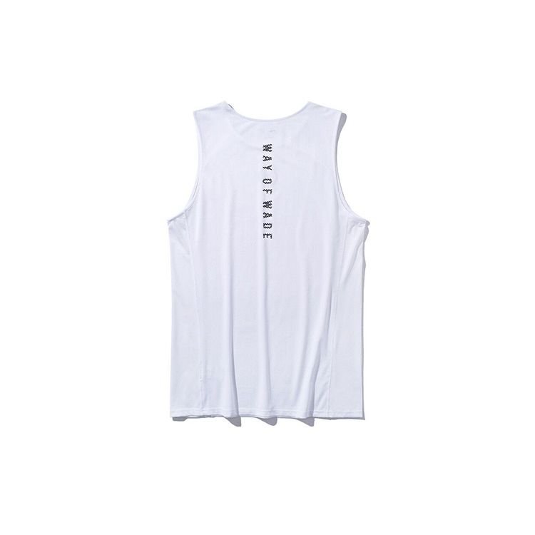 Li-Ning Wade Basketball Series Quick-Dry Knitted Tank Top Men Tops White AVSP085-2