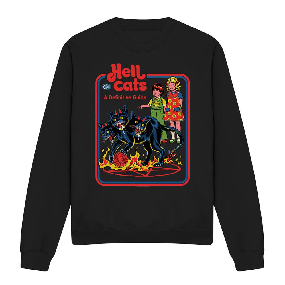 Steven Rhodes Unisex Adult Hell Cats Sweatshirt