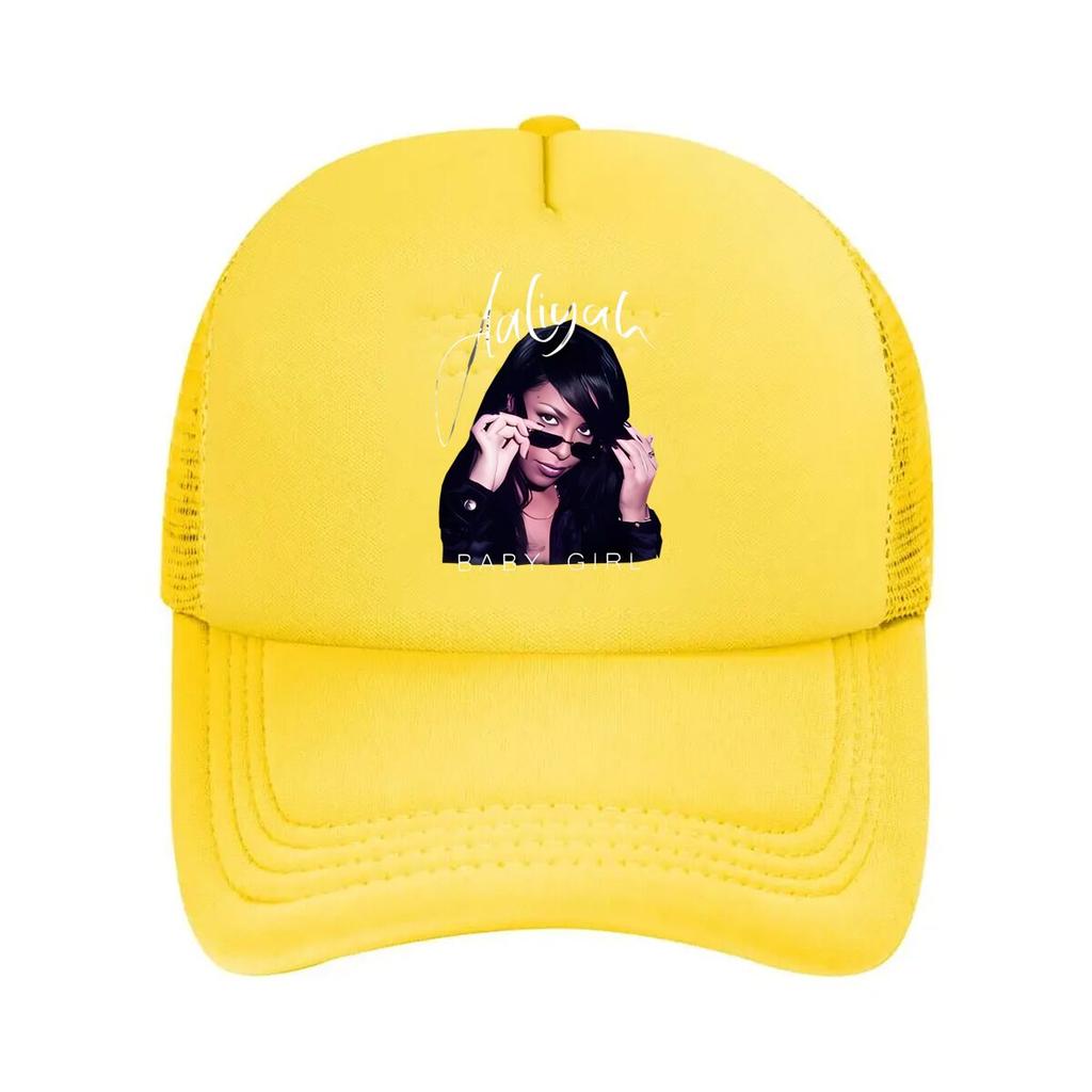 “Baby Girl Art, Portrait Design” Mesh Baseball Cap