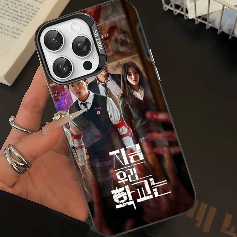 

Чехол для телефона Мы все мертвы (сериал ужасов) для iPhone 17 16e 15 14 13 12 11 Plus Pro Max ProMax Цветные чехлы iPhone 15