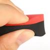 Roter Tischtennisschläger-Reinigungsschwamm, Weicher Gummi-Radierbürste für Ping-Pong-Schlägerpflege, Staubschutz-Reinigungszubehör-Set