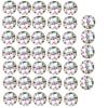 1-40PCS Battery Powered LED Coaster 3 Modes with Wine Glass Mat Cup Pad Sticker Bottle Drinking Club Bar Party Decor Night Light