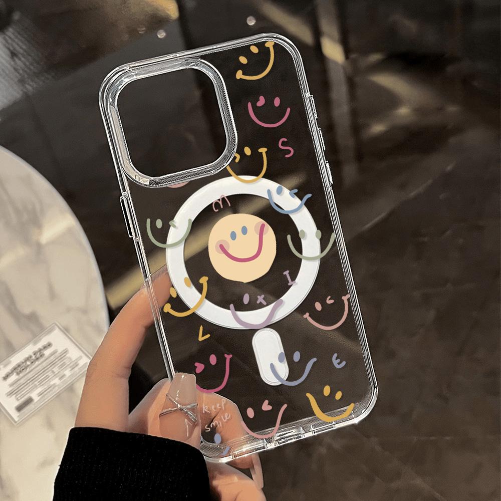 Magnetyczne etui na telefon dla iPhone 11 12 13 iPhone 13 14 15 Pro 15 16 Pro Max Samsung A15 A16 A25 A26 A55 A56 S25 S24 S22 S23 Ultra S25 Edge