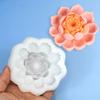 Delicate Kitchen Silicone Baking Molds Heatproof Silicone Flower Cake Crafting Moulds for Birthday and Festival Treats