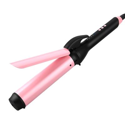 Hofiwi Hair Iron Curl 40mm Curling Iron Negative Ion 5 Level Temperature Adjustment 140℃~220℃ 60 Minutes Automatic Off Curling Iron Pro 40mm